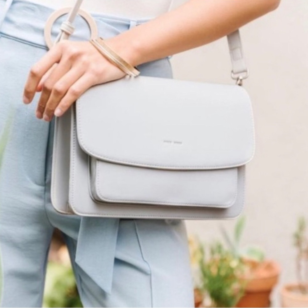 NWT Pixie Mood Zoe Crossbody Bag or Clutch - Grey